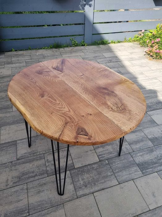 Stól dębowy do jadalni lub salonu
