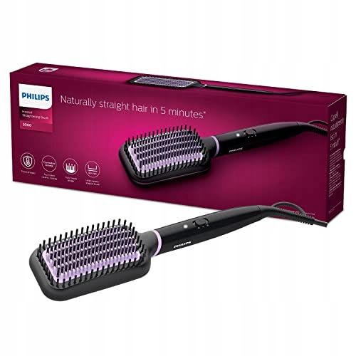 Szczotka prostująca Philips BHH880/00 ThermoProtect jonizacja włosów