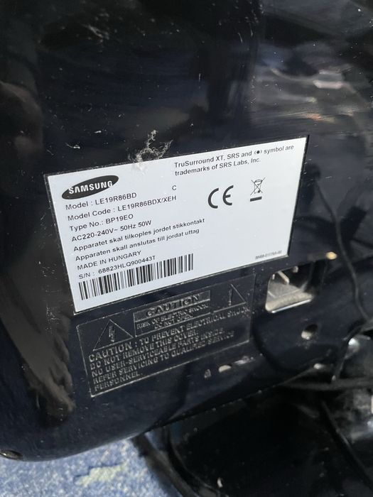 Monitor Lcd Samsung BP19EO + pilot