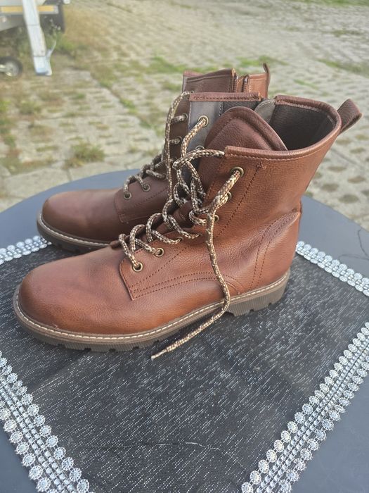Botki damskie skóra ekologiczna