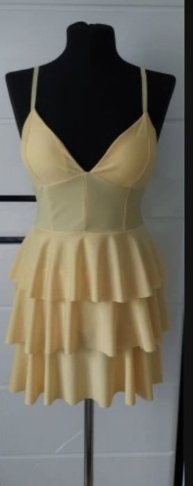 Sukienka żólta letnia /uni