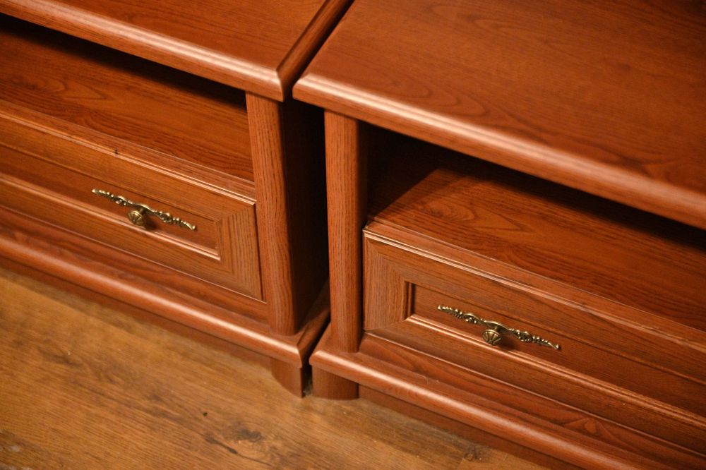 Szafka RTV Black Red White