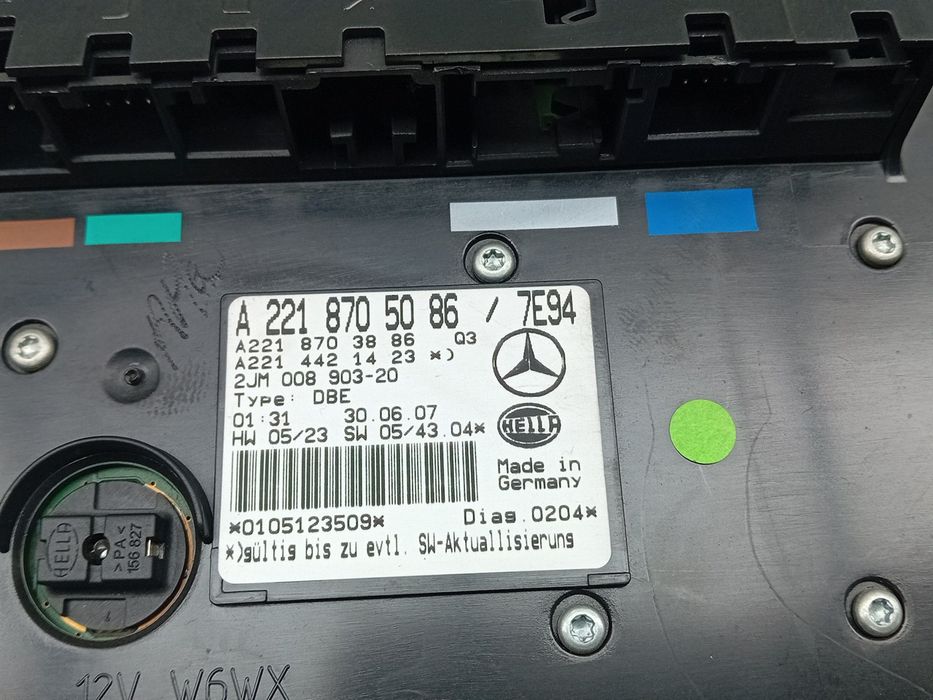 Plafonier frente MERCEDES-BENZ Classe S (W221)