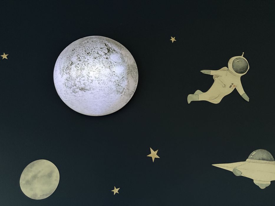 Lampa ścienna księżyc dla dziecka