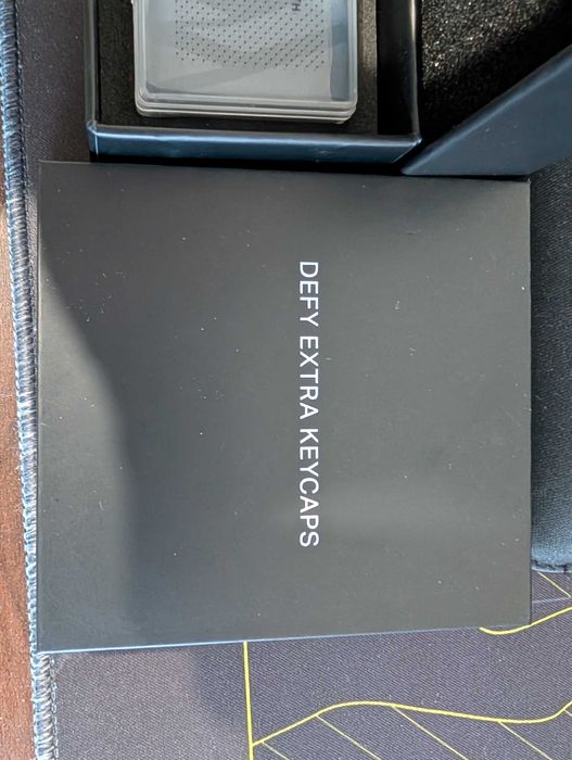 Dygma Defy English US / Kailh Silent Brown/Tactile / Tenting