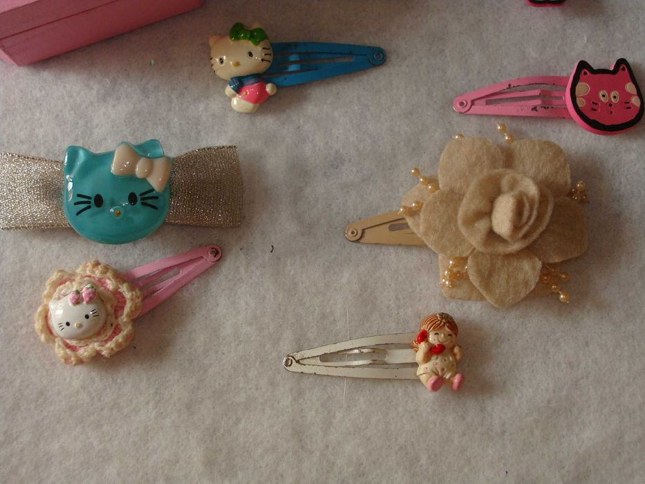 Travessões e Ganchos Hello Kitty