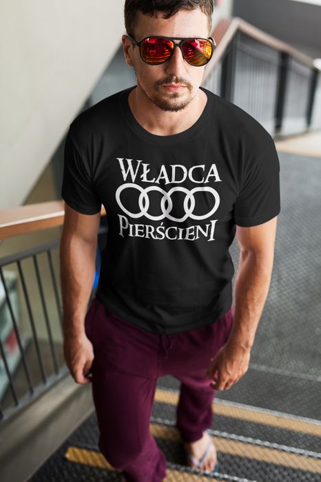 Koszulka władca pierścieni audi czarna 3XL