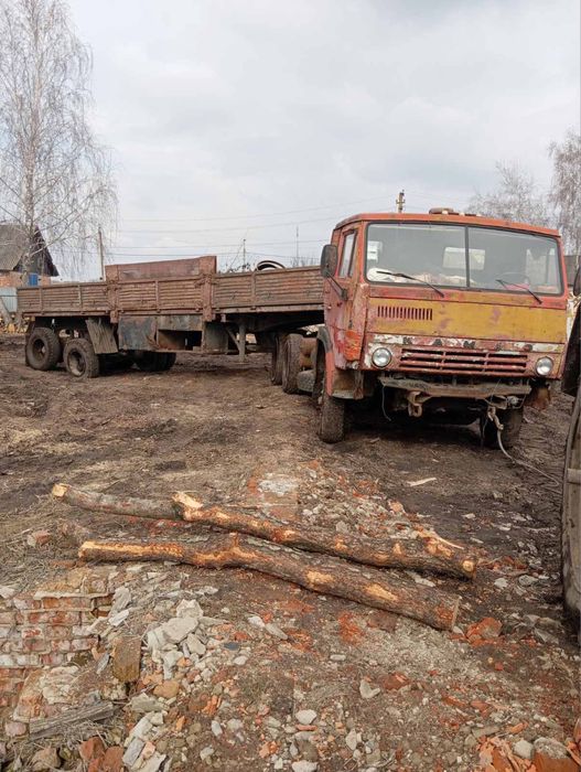 Камаз тягач по запчастинам