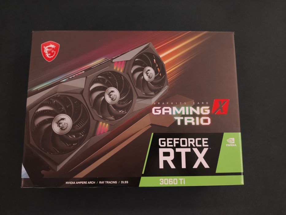 MSI RTX 3060Ti Gaming X Trio OC - sprawna, niekopana