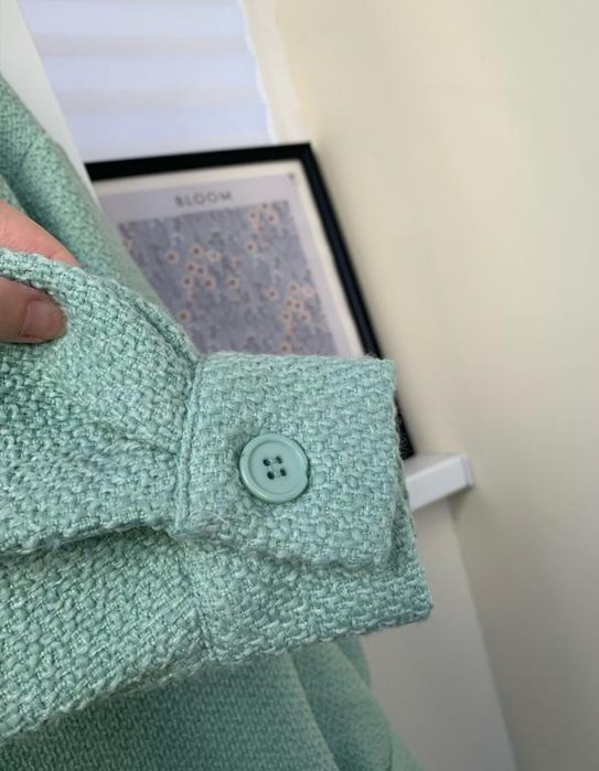 Тепла твідова сорочка Mango 44-46р