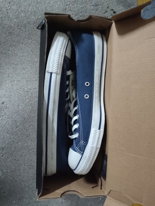 Converse All Star Ox Navy Originais Tamanho 44,5 Como Novas
