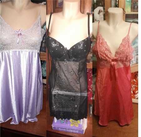 Пенюары сорочки комбинации нов и бу большие 44 46 48 50 52 - 60 дешево