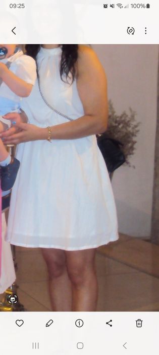 Vestido branco M