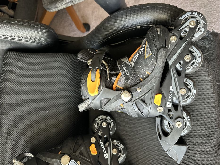 Patins em Linha Oxer Ajustáveis 30–33 | Muito Bom Estado