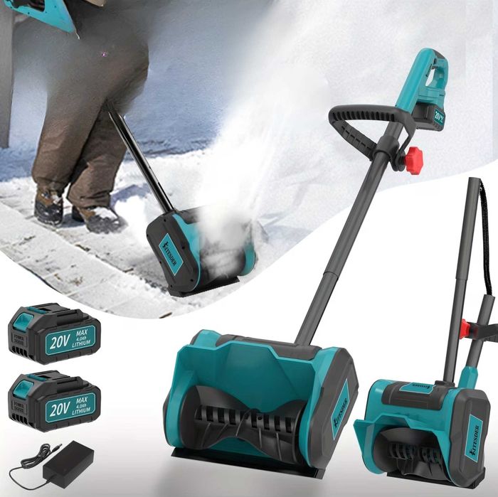 Łopata Akumulatorowa Do Odśnieżania Funkcja Rozrzutu Składana Jakość