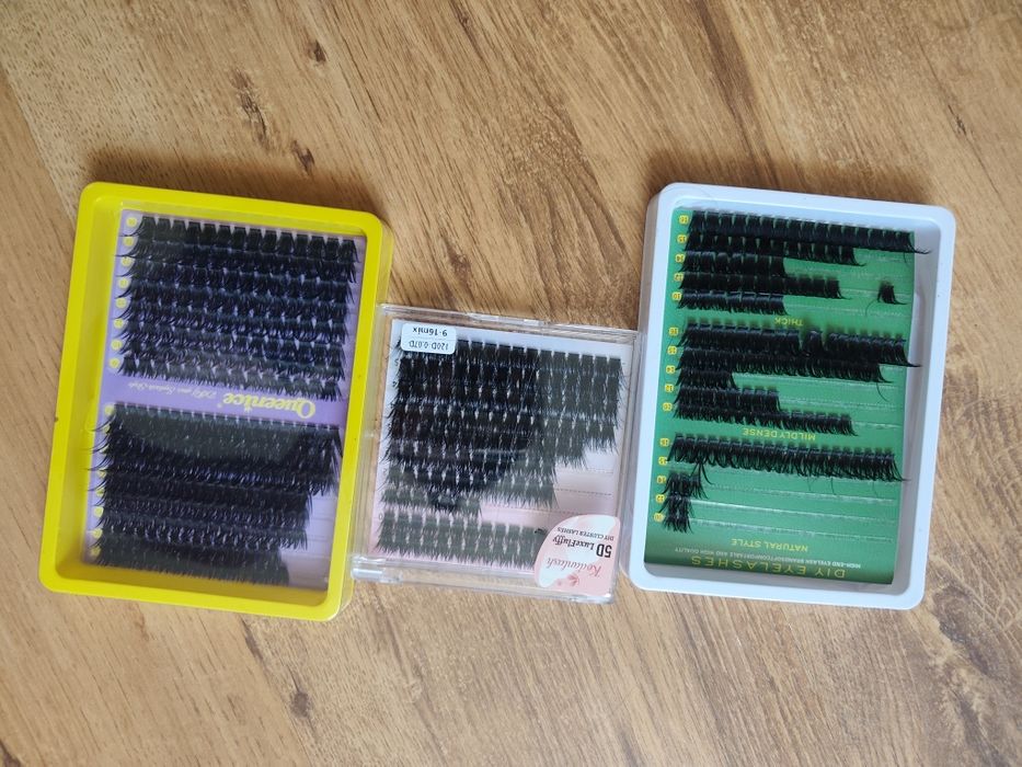 Zestaw rzęs bondingowych viral bonding eyes eyelash set
