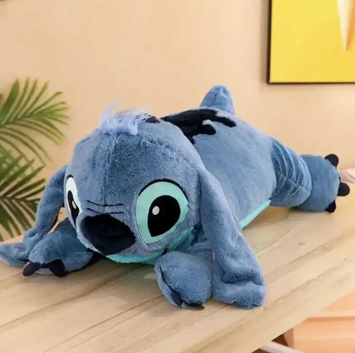 М'яка Іграшка Стіч Лежачий (Розміри 60, 80, 110), Подушка