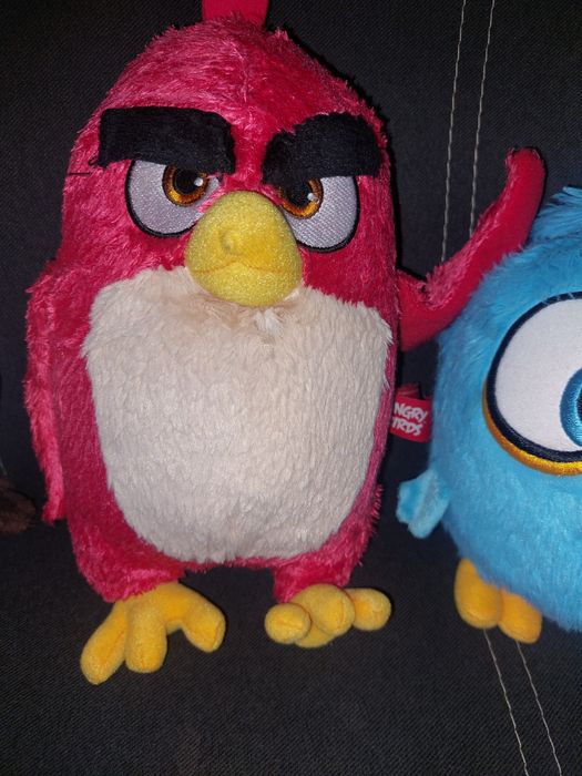 Angry Birds pluszaki ...zestaw maskotek