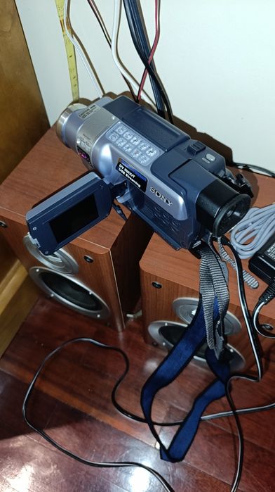 Câmara de filmar Sony Cybershot.