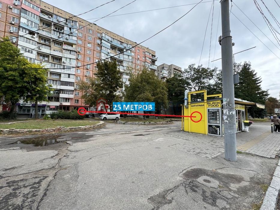 Гагарина (МкДональдс).34м.кв.Пеш.трафик.Первая линия 20400грн