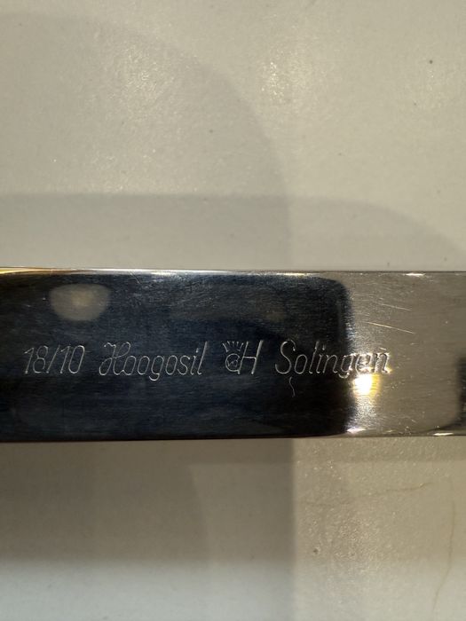 Столовый набор приборов  Solinger , ножи для рыбы , нержав 16/10
