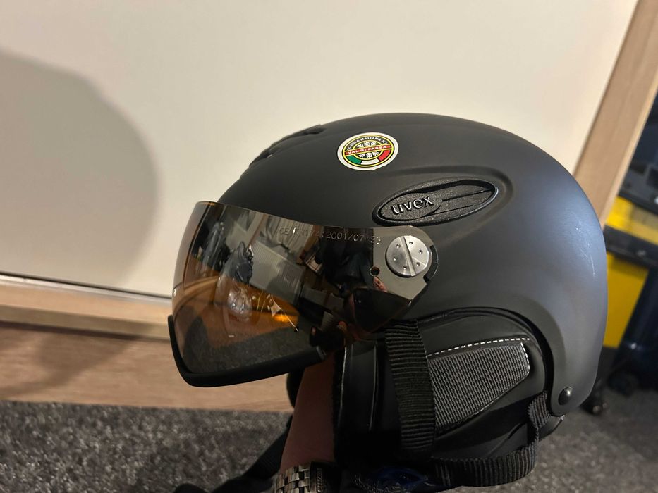 Kask narciarski Wanted Visor Czarny rozm. 53-56cm