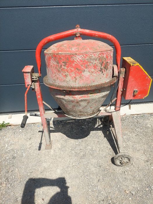 Betoniarka 230v Defro 190 dm3 Mieszalnik Na Korbkę Transport