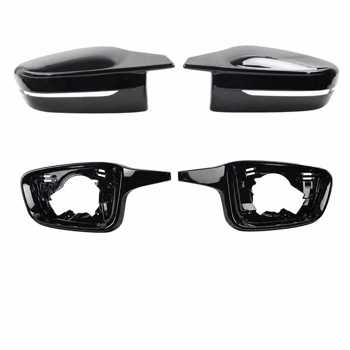 Накладки на дзеркала у спортивному M-Style для BMW G11/G12/G14/G15/G16/G20/G22/G23/G26/G30/G42/G80/G82 диффузор спойлер сплиттер пороги обвес сплiер