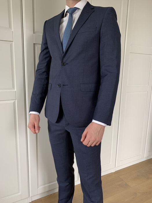 Oryginalny garnitur DKNY 100% wełna Superfine Wool Super 100%