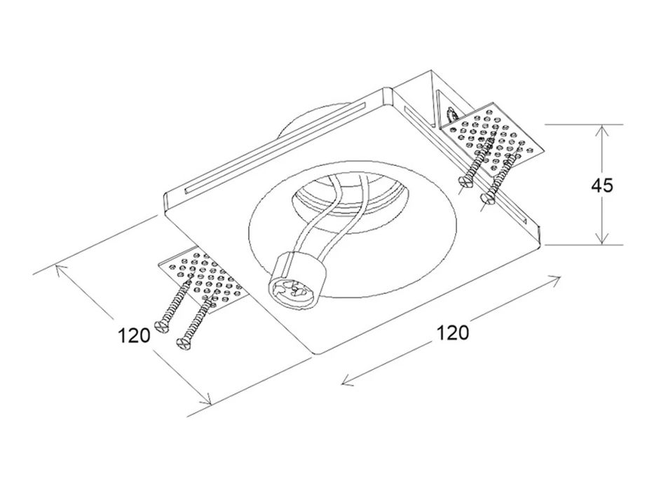 Foco Led Downligth Encastrado LEDBOX - NOVO