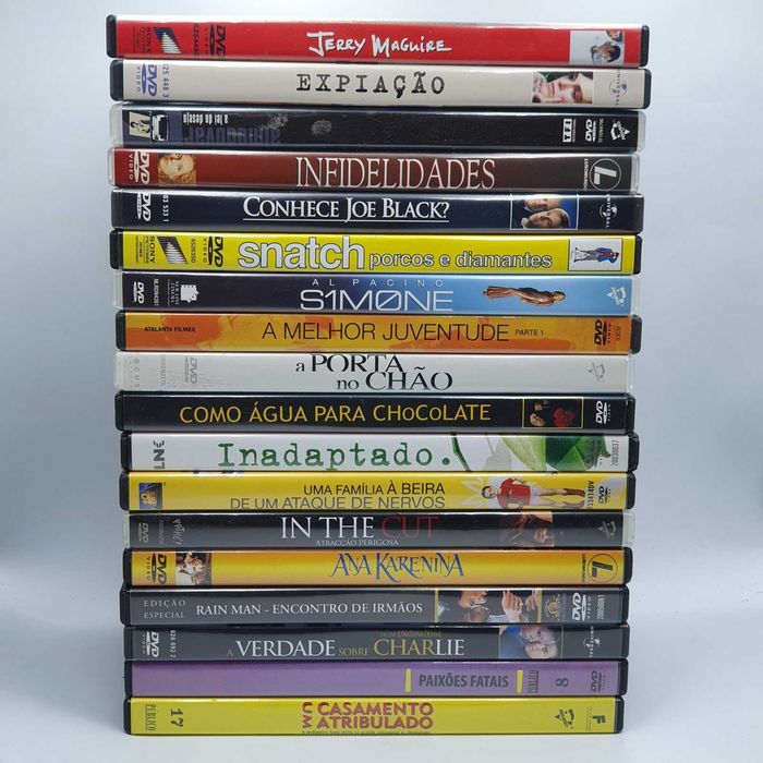 Lote 9/4 - Pack de 18 Filmes em DVD - Ref.VI