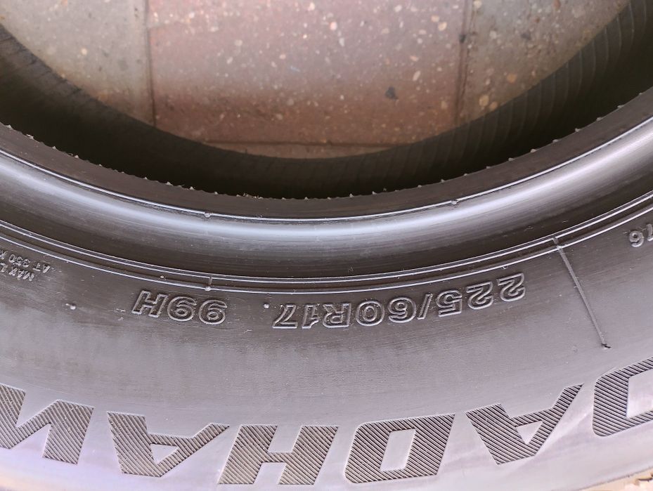 2szt opony 225/60R17 Firestone