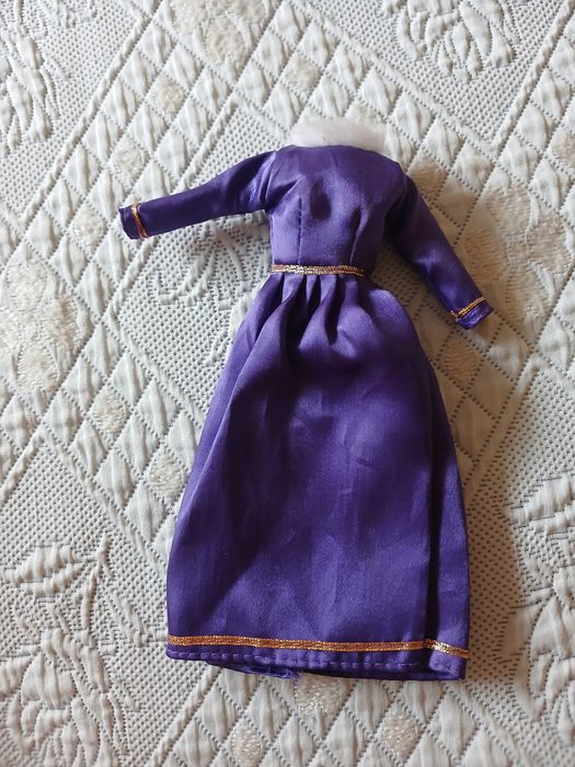 Vestido Roxo para Boneca