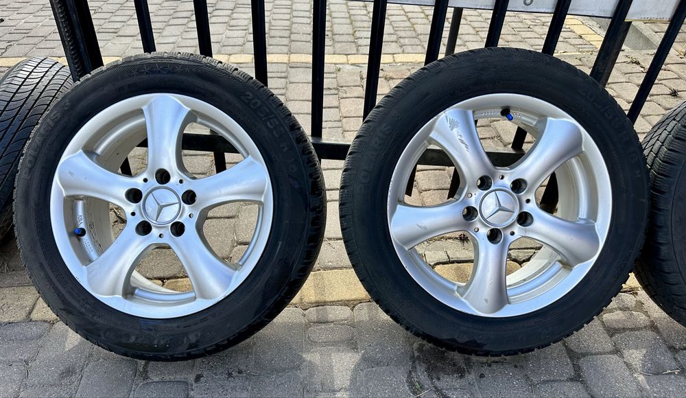 Felgi aluminiowe Mercedes 16” koła opony zima ! Igła !