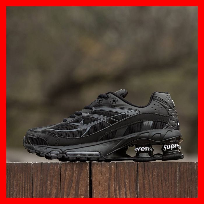 БЕЗ ПРЕДОПЛАТ ‼️Supreme x Nike Shox Ride 2 SP Black / Найк Шокс Супрім