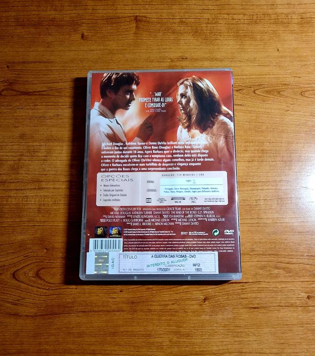 A GUERRA DAS ROSAS (Michael Douglas/Katheleen Turner/Danny DeVito)