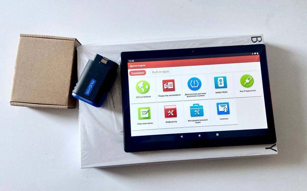 Авто диагностика Професійний діагностичний комплект адаптер ThinkDiag X431  Pro V+ планшет з IPS матрицею + ендоскоп