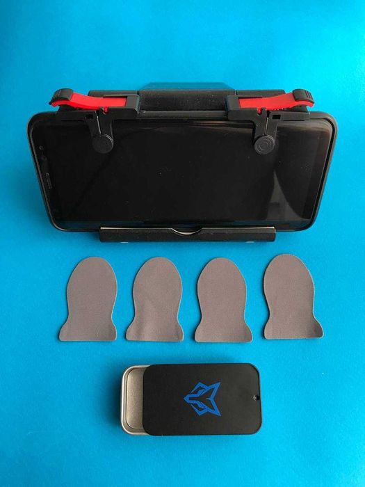 Тригери та напальчники ігрові для екрану SARAFOX C1, 4 шт.+ кейс