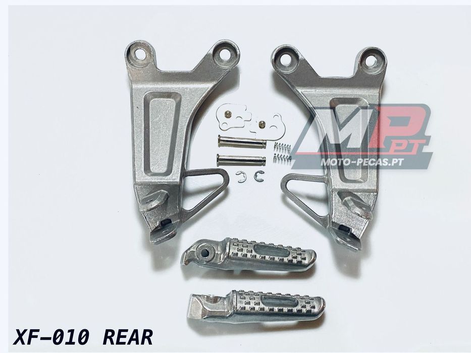 pousa pes completos traseiros honda cbr 600rr 2003 - 2004