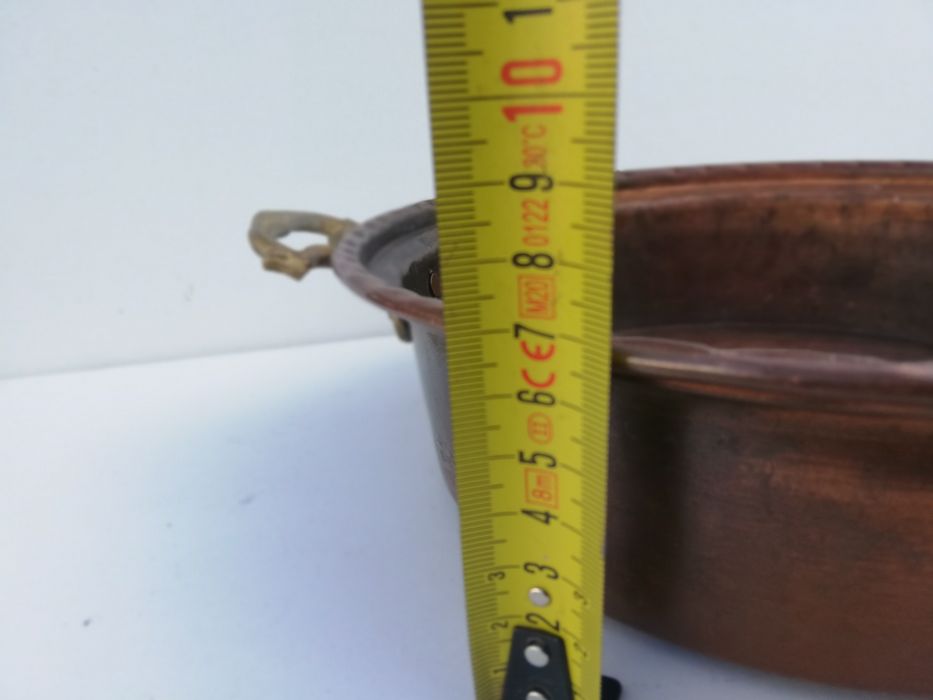 2. Miska miedziana naczynie miedziane na slimaki