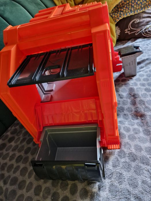 Śmieciarka duża Lena 2 kosze