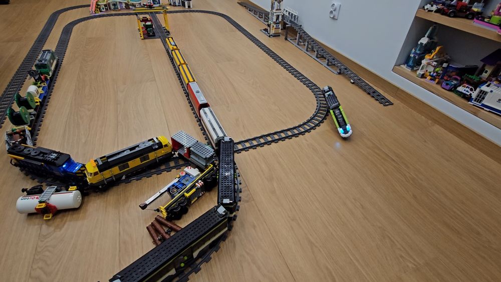 Lego City Tory 80 sztuk torów kompatybilnych z lego