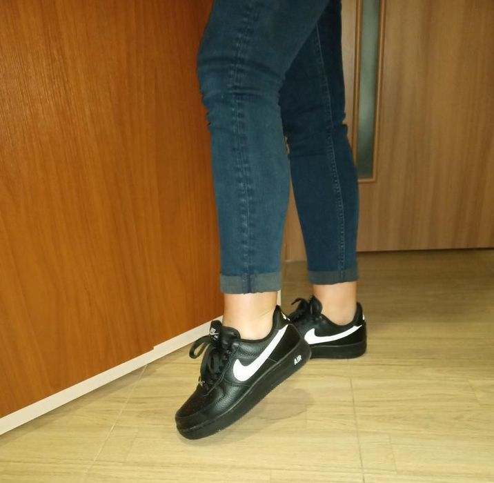 Adidasy Nike Air Force black/white 38