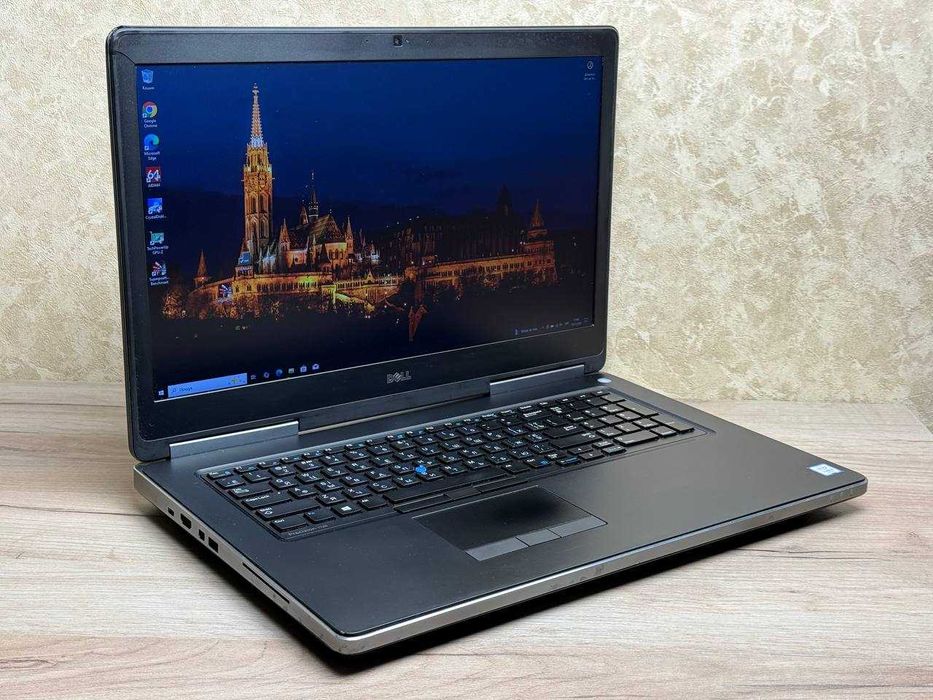 БОЛЬШОЙ ИГРОВОЙ DELL 17,3 FHD ips i7-6820HQ /16GB DDR4/ssd500GB