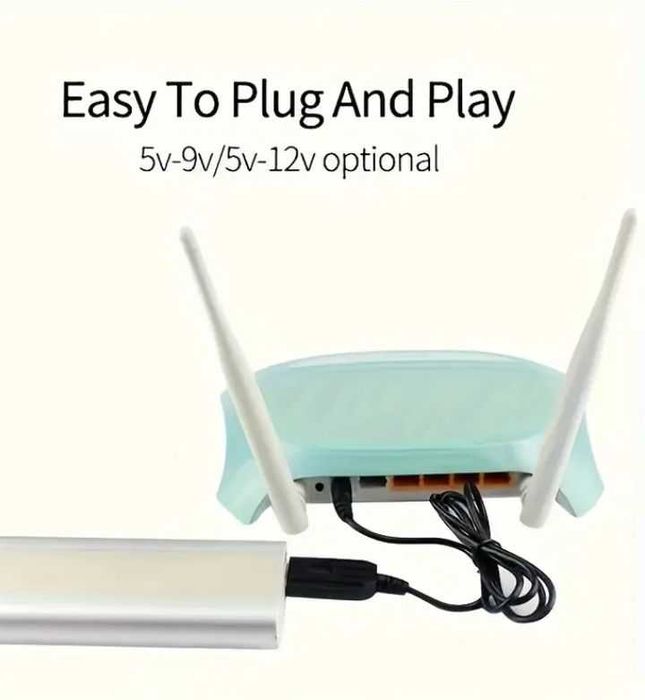 USB кабель ДЛЯ РОУТЕРА Кабель для Зарядки швидка зарядка кабель-перетворювач ТОРШЕР
