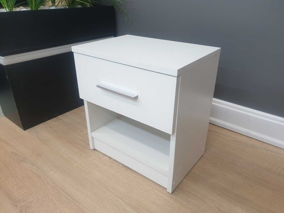 Приліжкова тумба "Аттіка" Бетон. Прикроватная тумба. Комод в спальню.