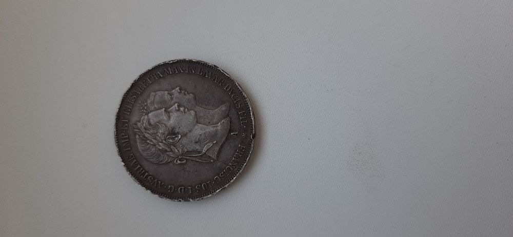 Монета 2 Gulden - Francis Joseph I Wedding