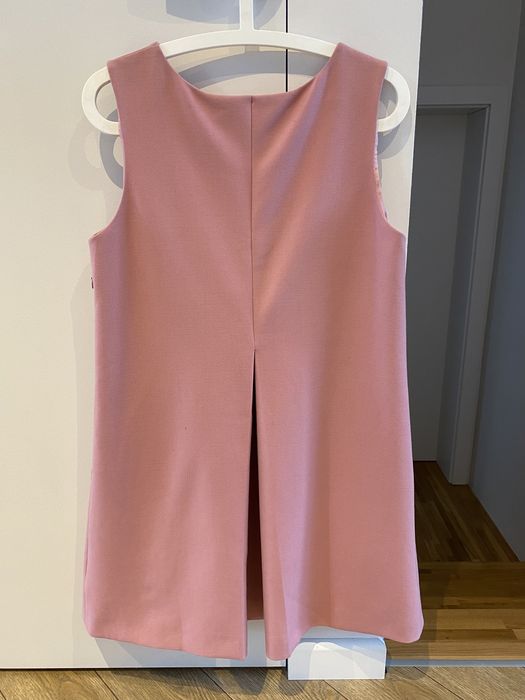 Elegancka sukienka SIMPLE r.42 różowa pudrowy róż
