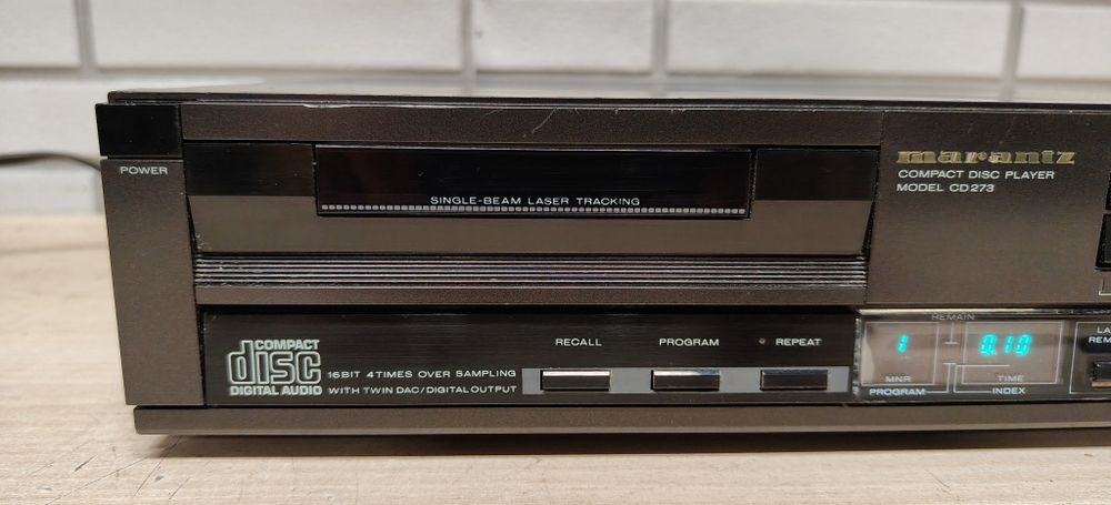 Odtwarzacz CD MARANTZ CD-273. TDA 1541. Po serwisie.