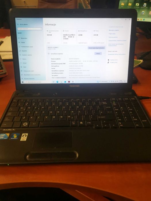 Toshiba satellite pro C660